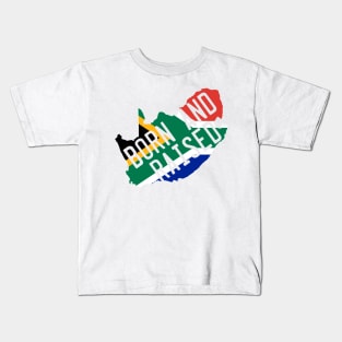 South Africa Pride Flag Map Kids T-Shirt